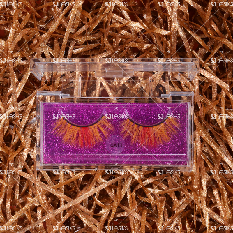 Acrylic Clear Lash Case for Halloween #SJHY04