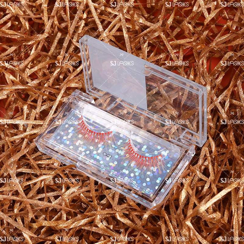 Acrylic Clear Lash Case for Halloween #SJHY08