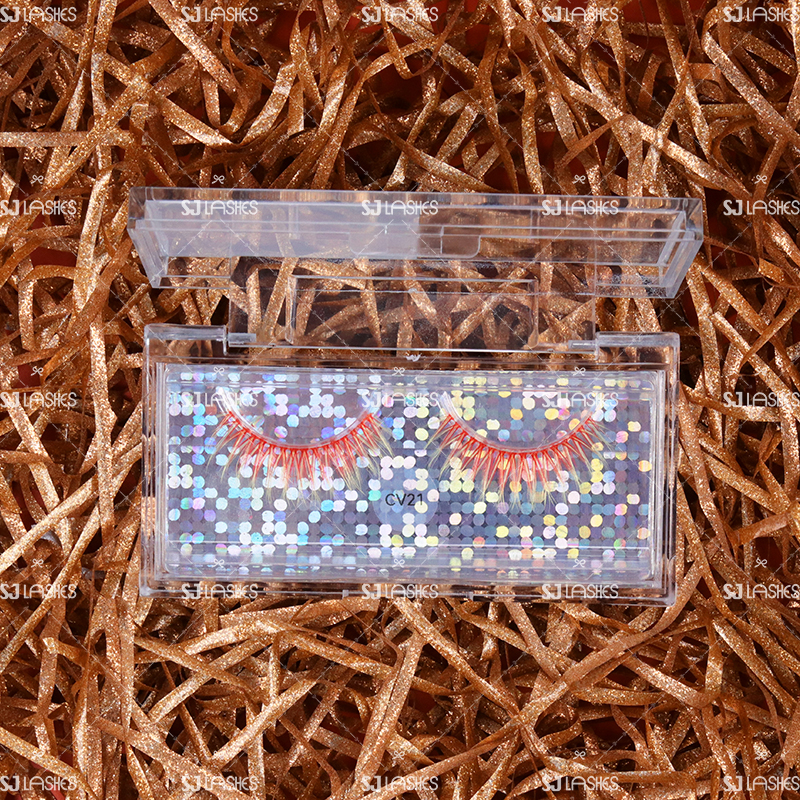 Acrylic Clear Lash Case for Halloween #SJHY08