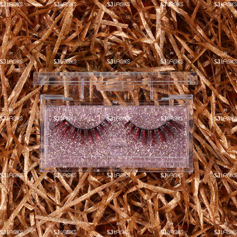 Acrylic Clear Lash Case for Halloween #SJHY09