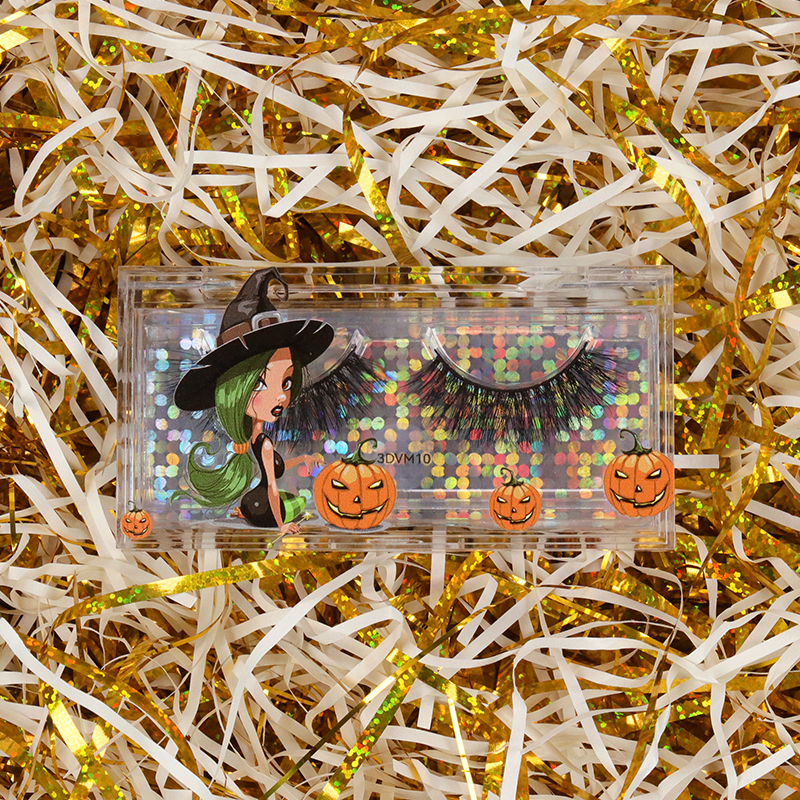 Acrylic Clear Lash Case for Halloween #SJHY10