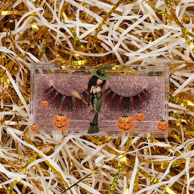 Acrylic Clear Lash Case for Halloween #SJHY12