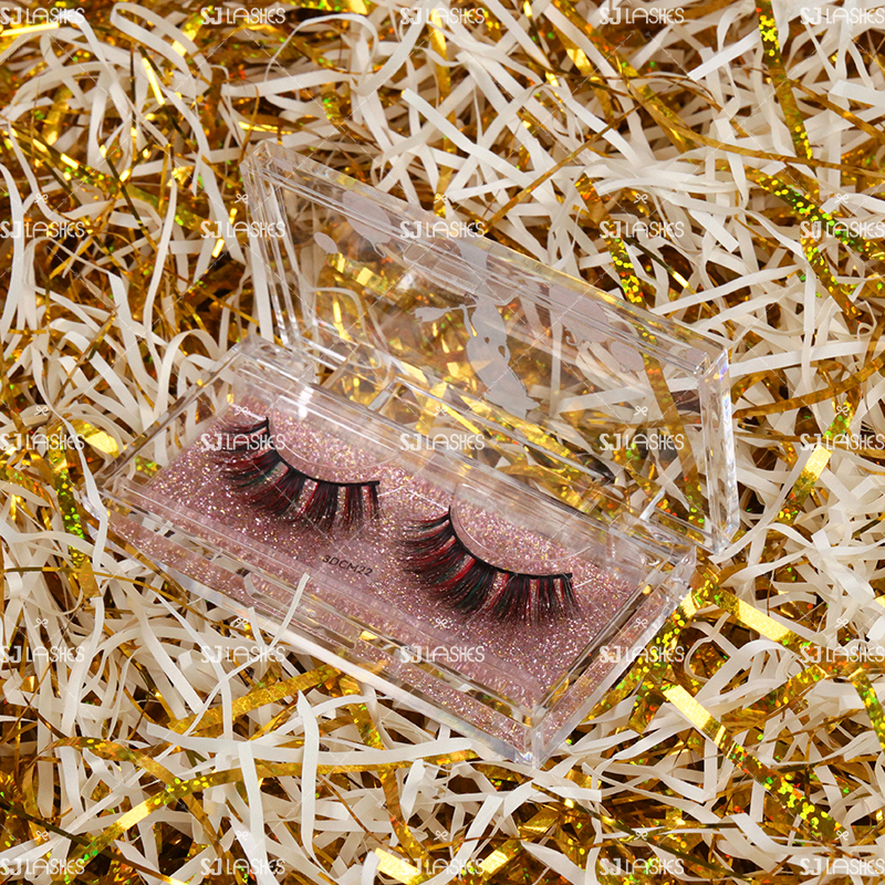 Acrylic Clear Lash Case for Halloween #SJHY12