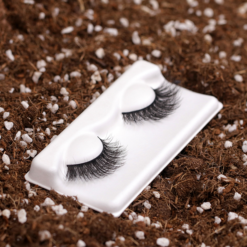 Biodegradable 3D Vegan Lashes #ECO04