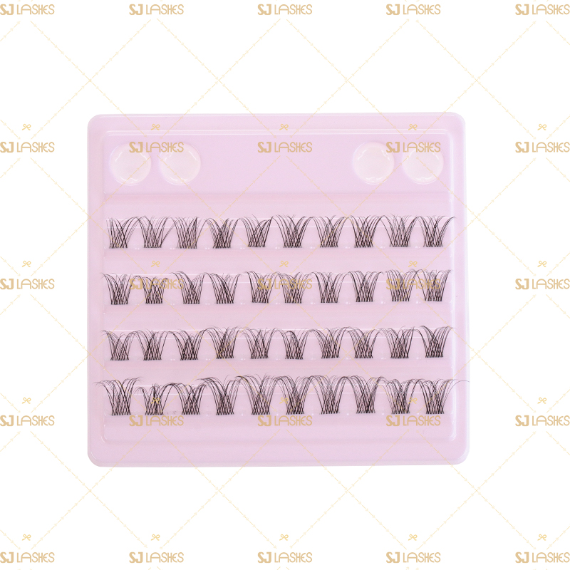 Wholesale Knot-Free Cluster Individual Lashes #PDIY06 Private Label