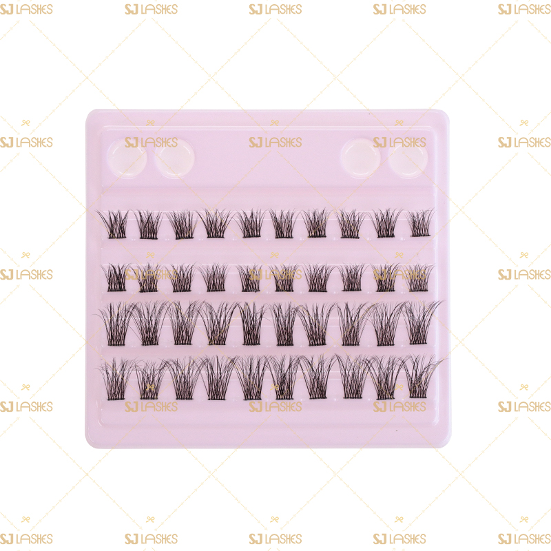 Wholesale Knot-Free Cluster Individual Lashes #PDIY07 Private Label