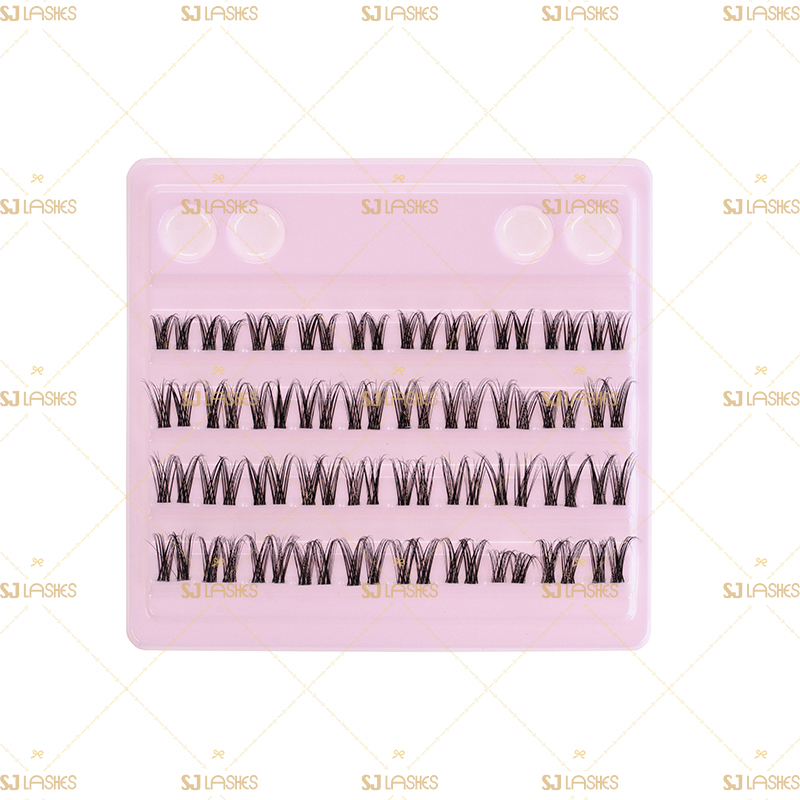 Wholesale Knot-Free Cluster Individual Lashes #PDIY01 Private Label