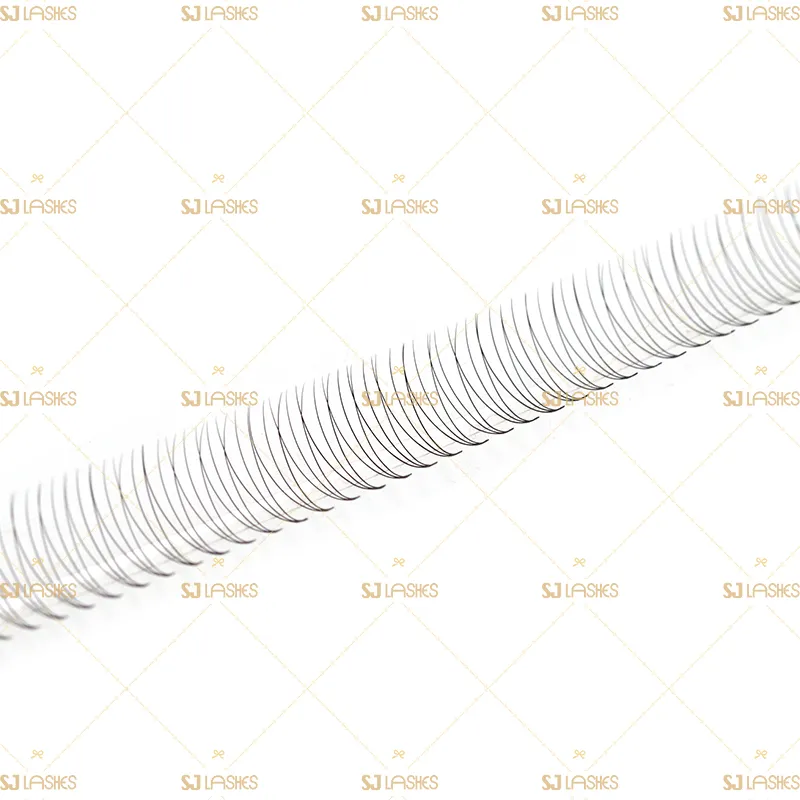 3D Wide Fan Lashes with Short Steam Middle Tape