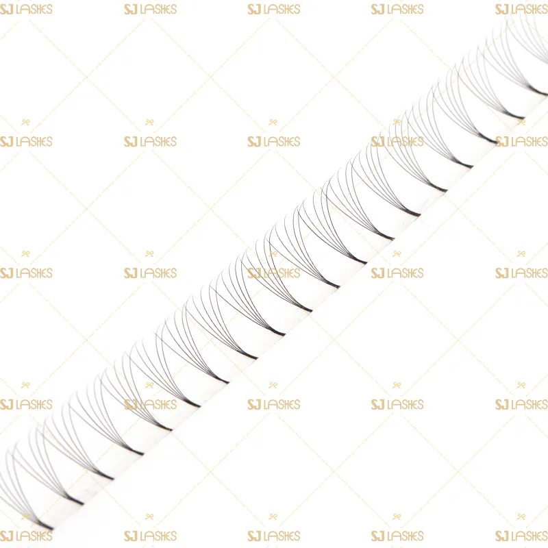 5D Wide Fan Lashes with Long Steam Roots Tape