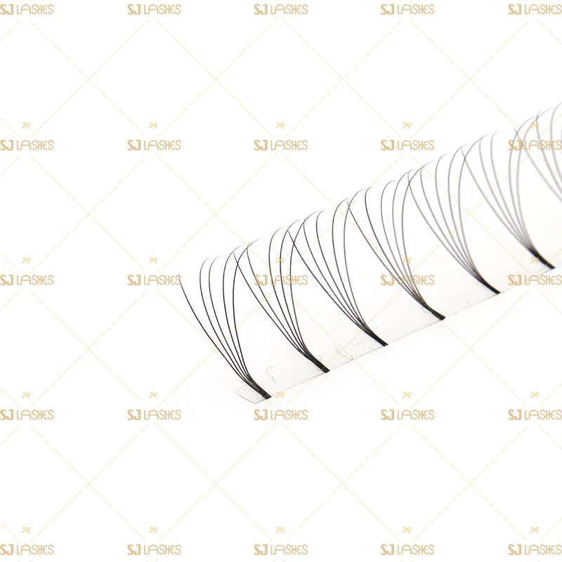 5D Wide Fan Lashes with Long Steam Roots Tape