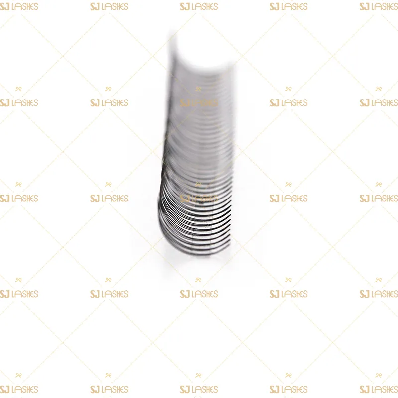 3D Narrow Fan Lashes with Short Steam Middle Tape