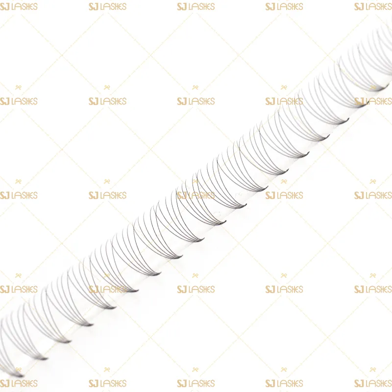 5D Narrow Fan Lashes with Short Steam Middle Tape