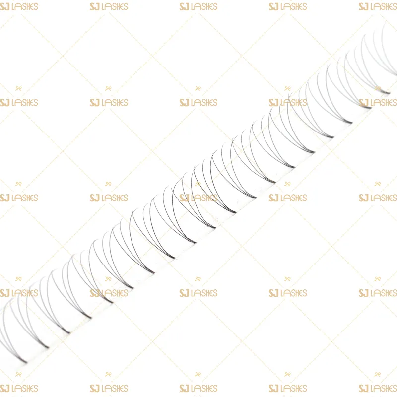 3D Narrow Fan Lashes with Long Steam Roots Tape