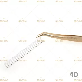 4D Narrow Fan Lashes with Long Steam Roots Tape