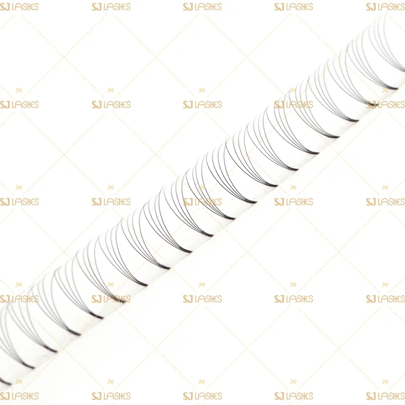 4D Narrow Fan Lashes with Long Steam Roots Tape