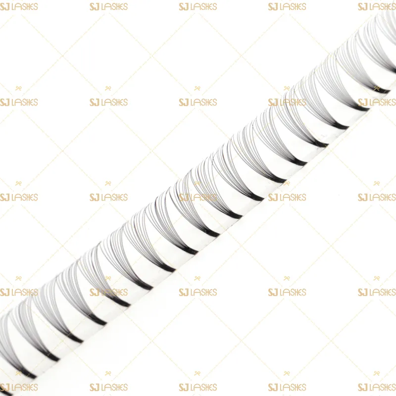 10D Narrow Fan Lashes with Long Steam Roots Tape