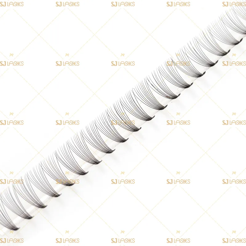 10D Narrow Fan Lashes with Long Steam Middle Tape