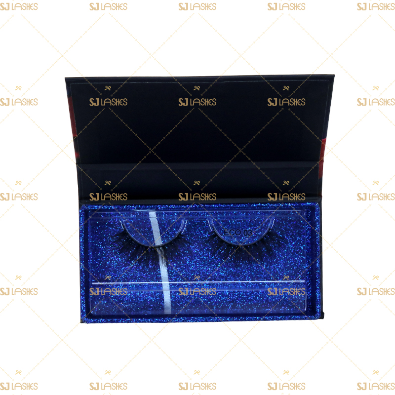 Custom Christmas Magnetic Closure Gift Lash Box #SJCL02