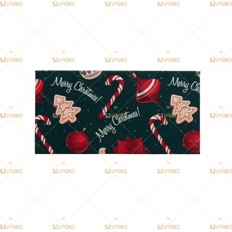 Custom Christmas Magnetic Closure Gift Lash Box #SJCL04