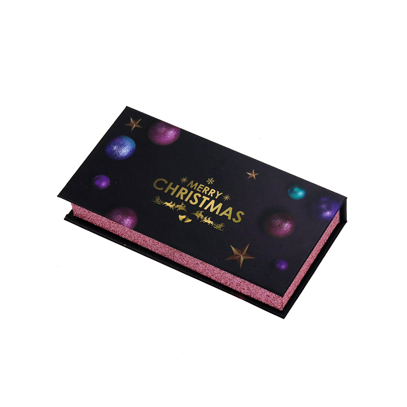 Custom Christmas Magnetic Closure Gift Lash Box #SJCL07