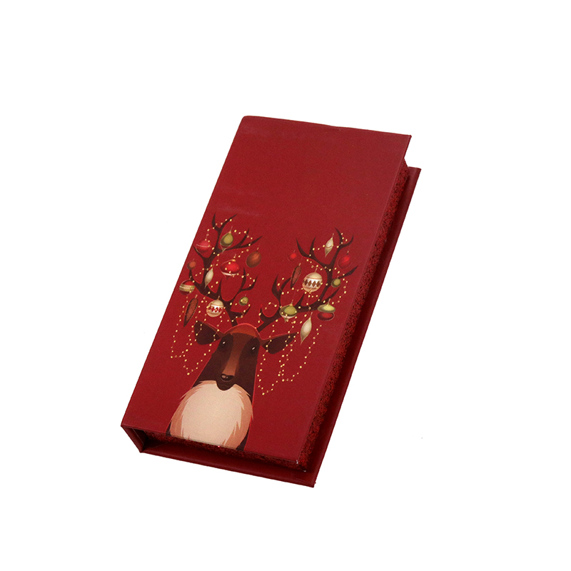 Custom Christmas Magnetic Closure Gift Lash Box #SJCL10