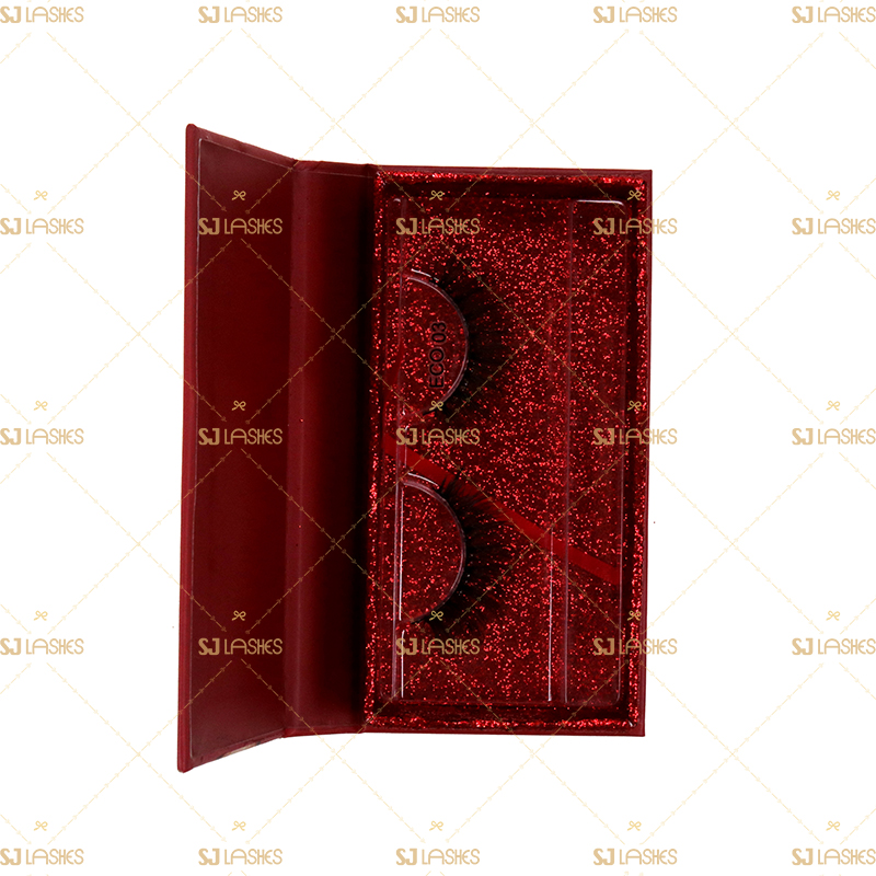 Custom Christmas Magnetic Closure Gift Lash Box #SJCL10