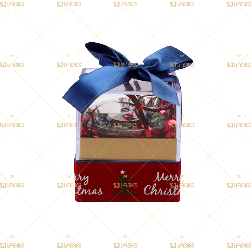 Custom Christmas Magnetic Closure Gift Lash Box #SJCL15