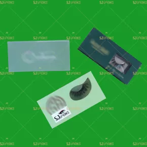 Blue Theme Private Label Eyelash Gift Box Examples #SJEL07