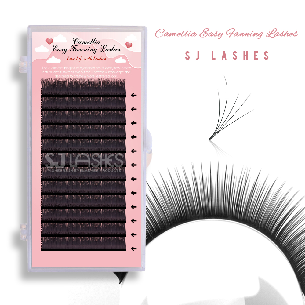 Durable Gift Box for Camellia Easy Fanning Lashes