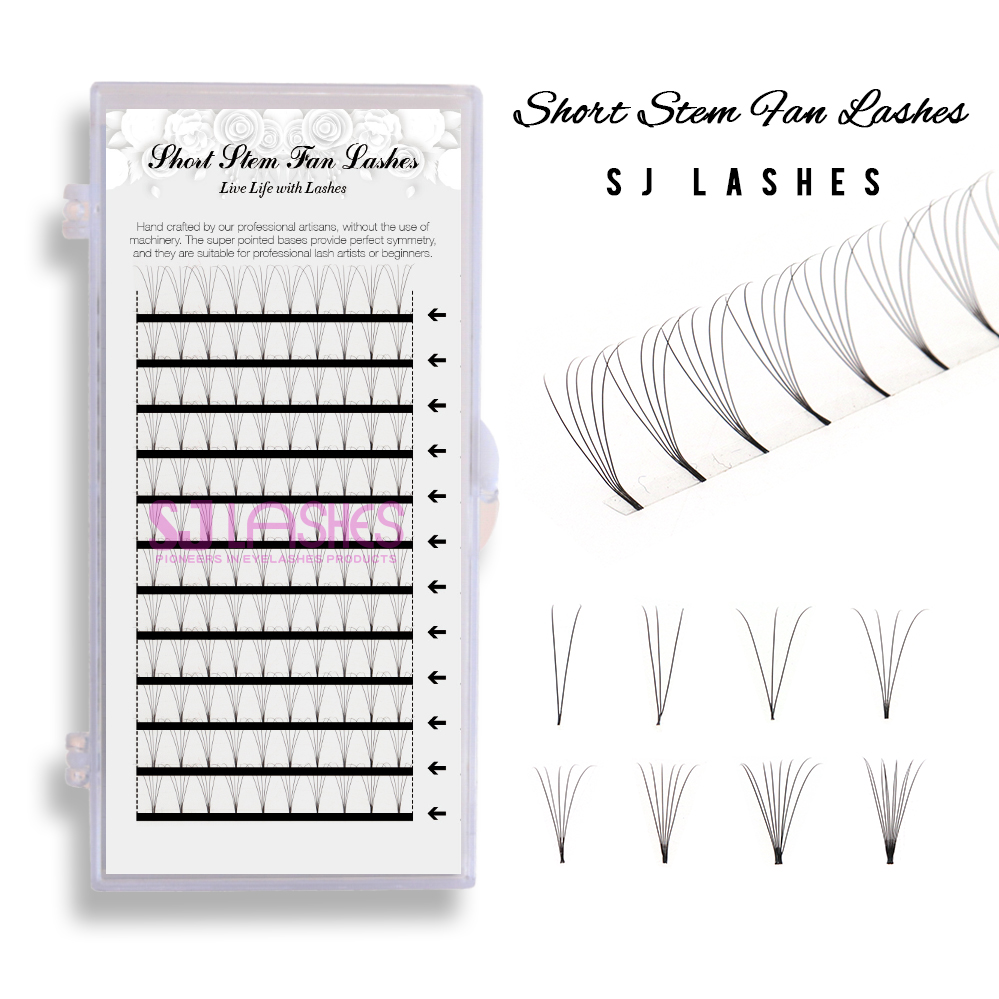 Reusable Lash Package with Logo for Promade Volume Fan Eyelashes