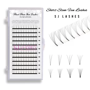 Reusable Lash Package with Logo for Promade Volume Fan Eyelashes