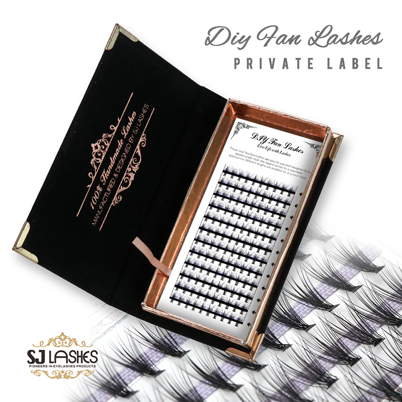 Custom Own Logo Lash Box for 10D/20D/30D Home Eyelash Extensions