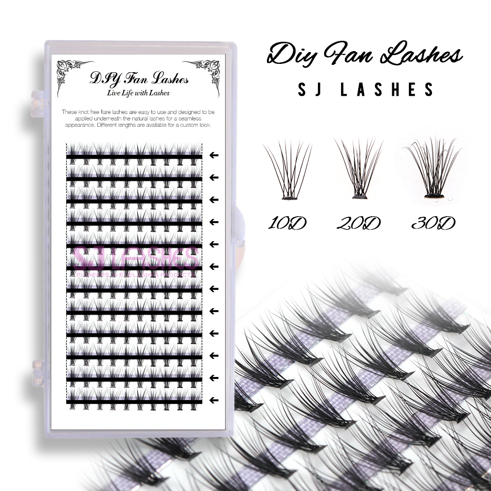 Custom Own Logo Lash Box for 10D/20D/30D Home Eyelash Extensions