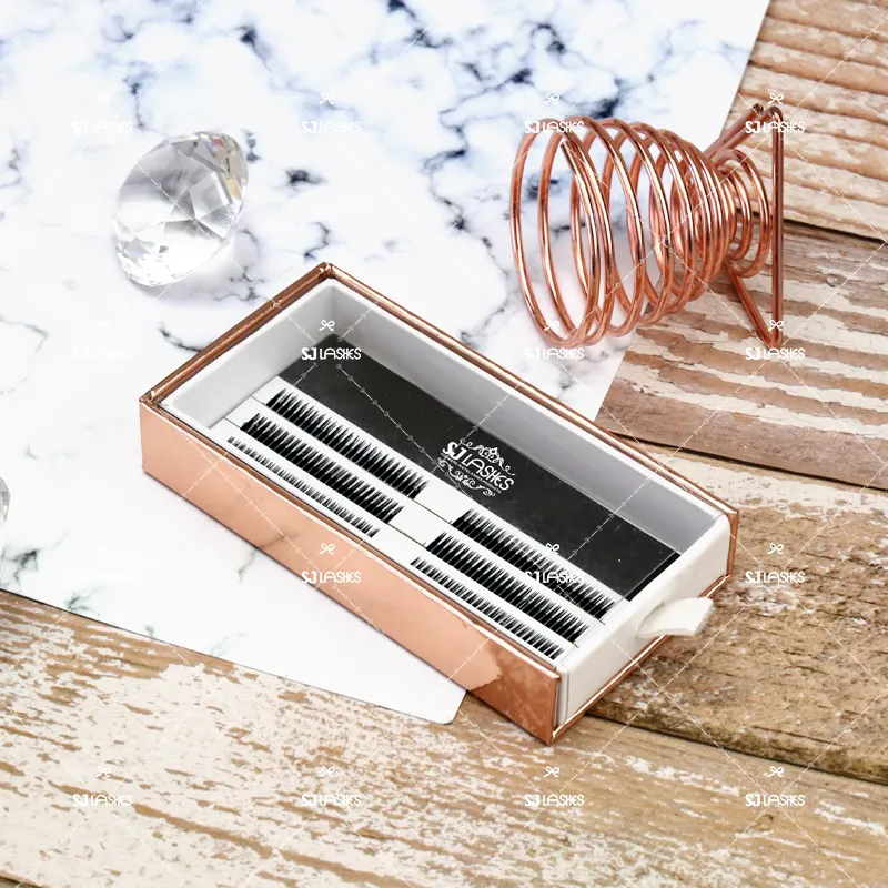 Custom Eyelash Extensions Reusable Packaging Box #SMLG03