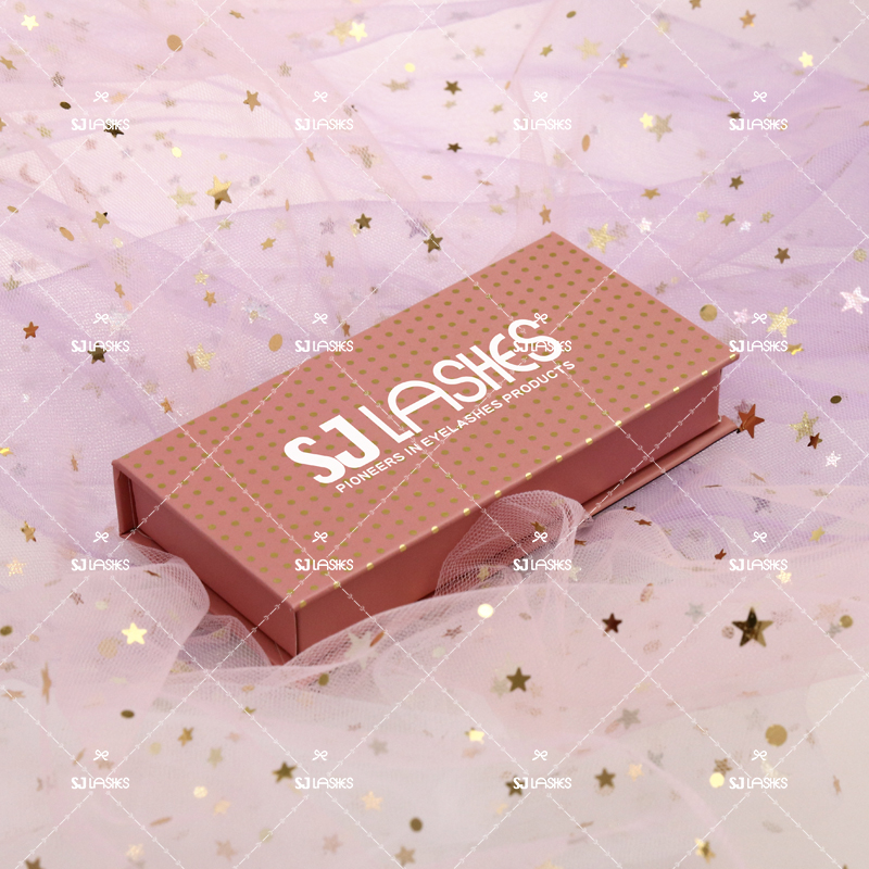 Custom Eyelash Extensions Reusable Packaging Box #SMLG18