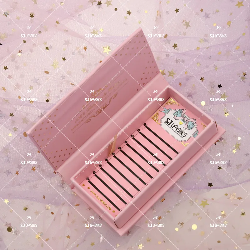 Custom Eyelash Extensions Reusable Packaging Box #SMLG19