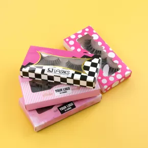 Wholesale Valentine's Day Style Lash Packaging Box with Custom Service #SJVZ04