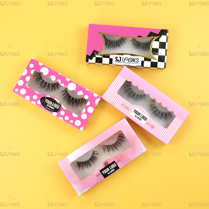 Wholesale Valentine's Day Style Lash Packaging Box with Custom Service #SJVZ04