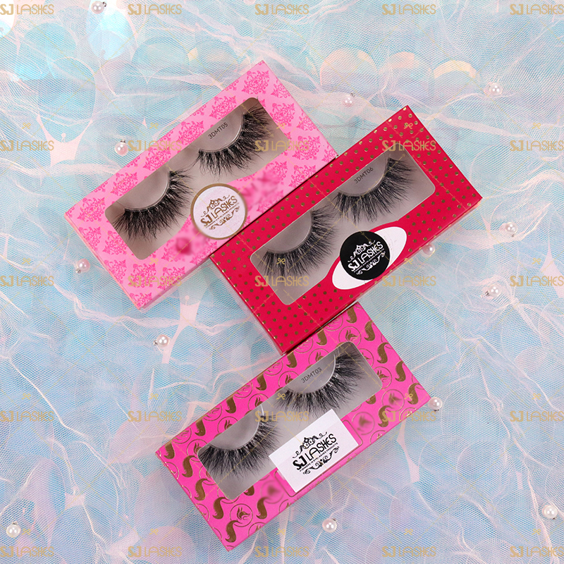 Wholesale Valentine's Day Style Lash Packaging Box with Custom Service #SJVZ05