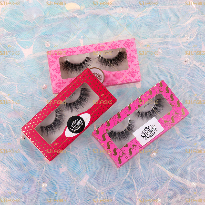 Wholesale Valentine's Day Style Lash Packaging Box with Custom Service #SJVZ05