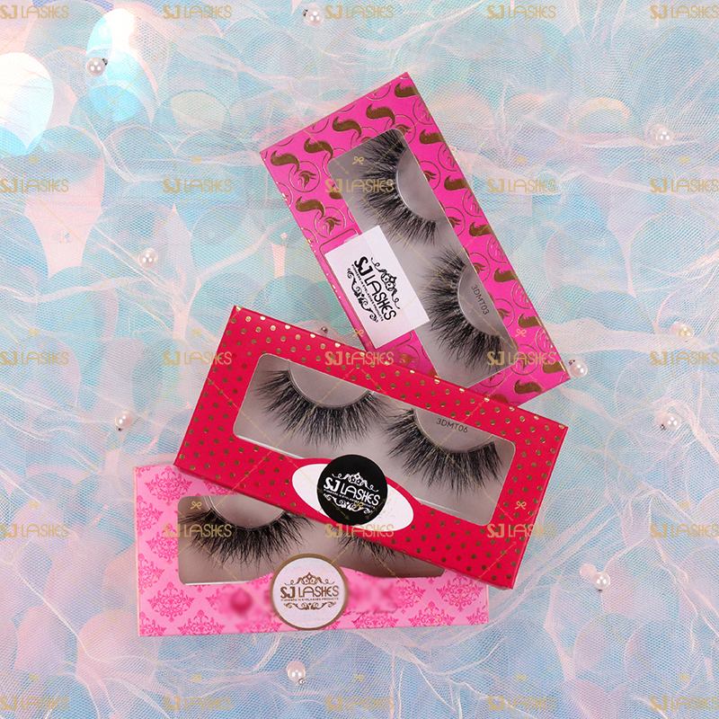 Wholesale Valentine's Day Style Lash Packaging Box with Custom Service #SJVZ05