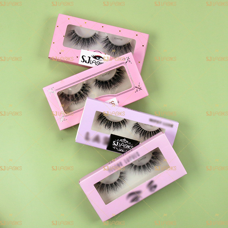 Wholesale Valentine's Day Style Lash Packaging Box with Custom Service #SJVZ08
