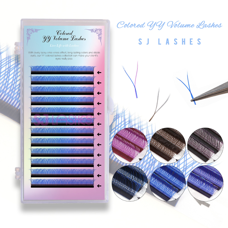 Colored YY Volume Lashes