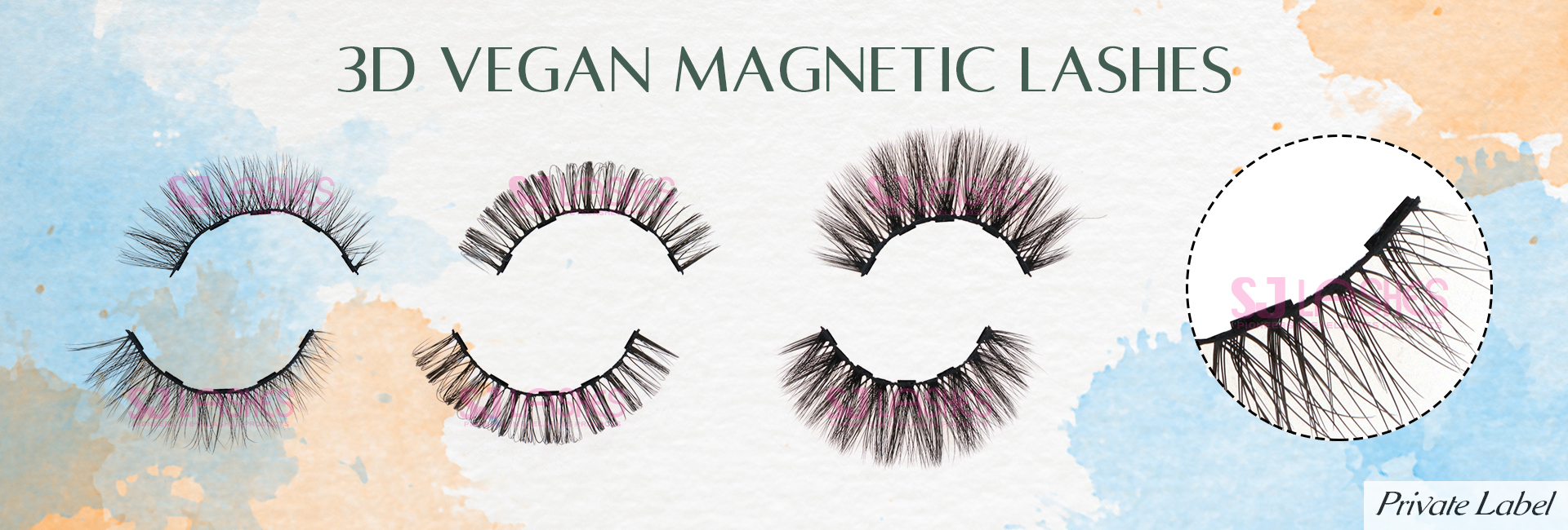 3D Vegan Magnetic Lashes