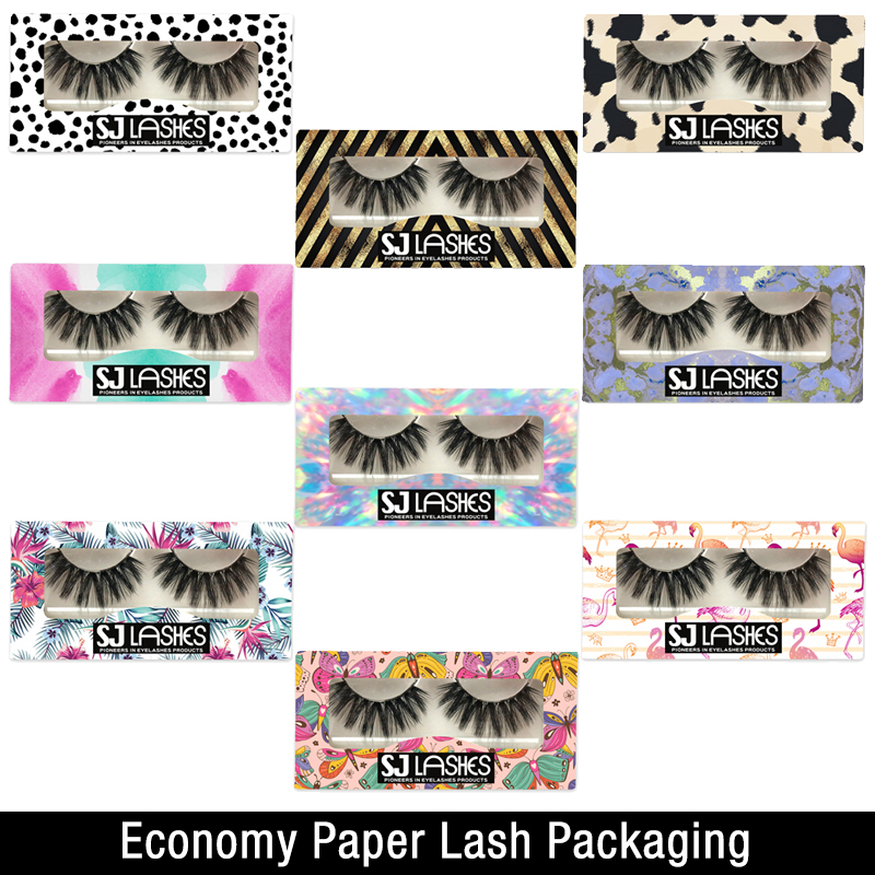 Economy Paper Lash Packaging