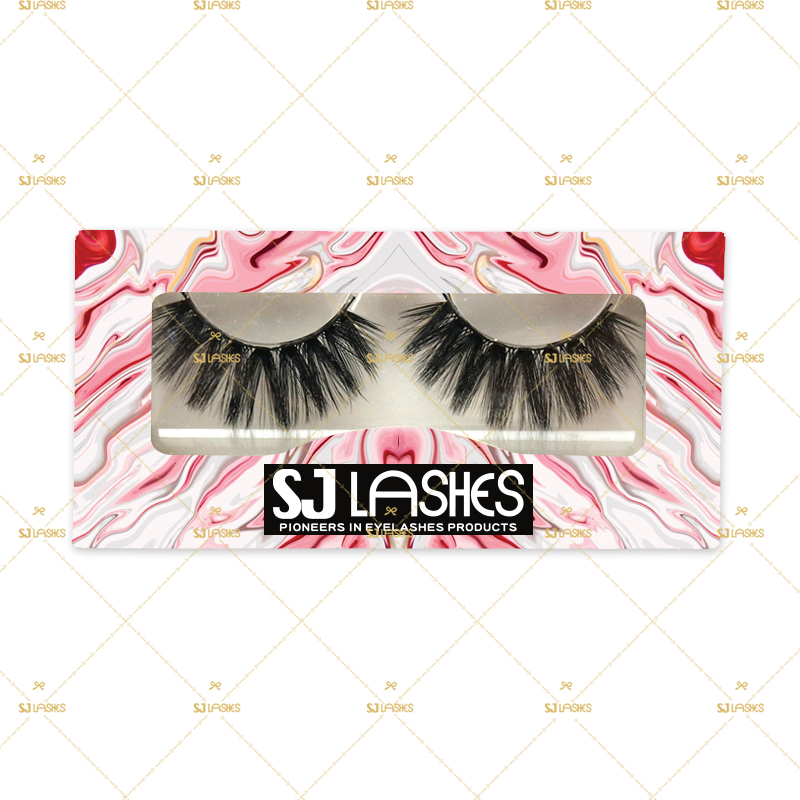 Paper Lash Box with Private Label Design Service #SSZD33