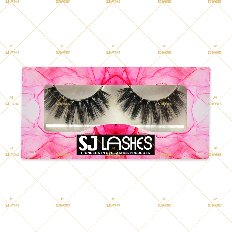 Paper Lash Box with Private Label Design Service #SSZD36