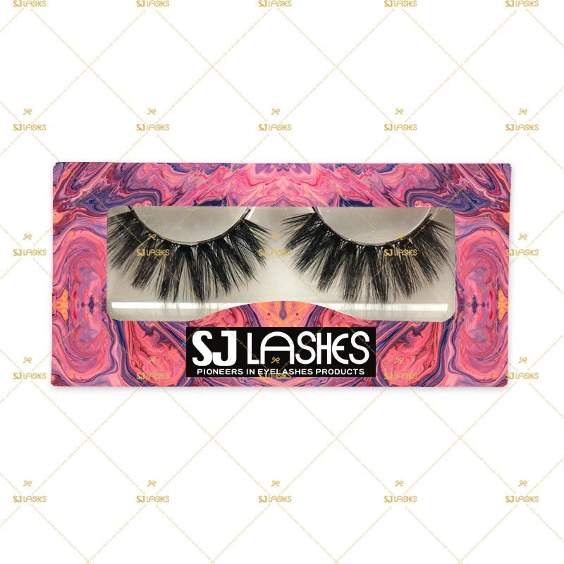 Paper Lash Box with Private Label Design Service #SSZD37