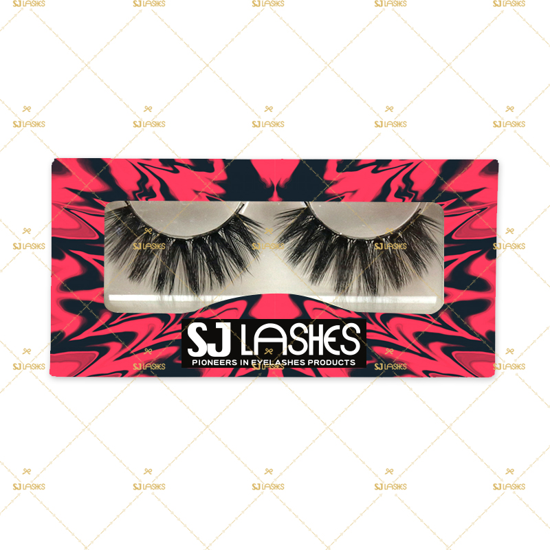 Paper Lash Box with Private Label Design Service #SSZD37