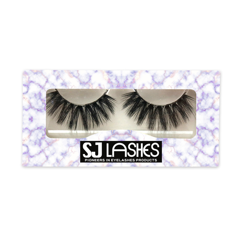 Paper Lash Box with Private Label Design Service #SSZD42